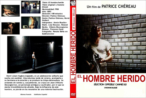 El Hombre Herido - L'homme Blessé -  Cine Gay - Dvd