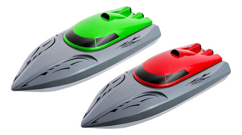 2pack Rc Racing Boat Sin Escobillas Impermeable Electrónico