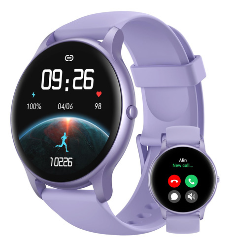 Parsonver Reloj Inteligente Para Mujer Con Llamadas Bluetoot