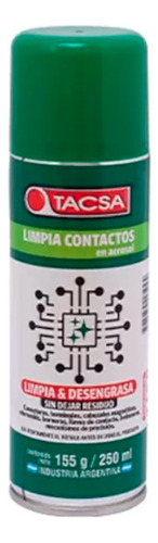 Limpia Contactos Tacsa 250ml Pc Eletronico Pack X12