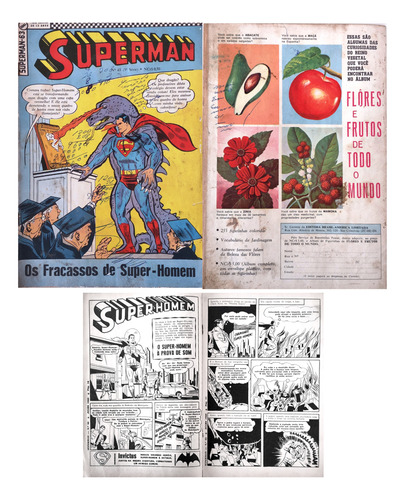 13 Gibi Revista Batman Superman Superboy Mandrake Zorro 1960 (Usado)