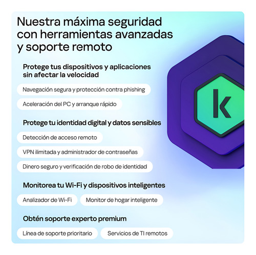 Antivirus Kaspersky Total Security 3 Pc 2 Años