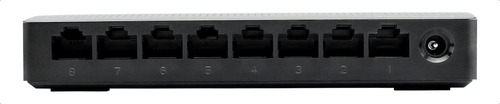 Switch 8 Portas Giga Sg 800 Q+ Não Gerenciável Intelbras