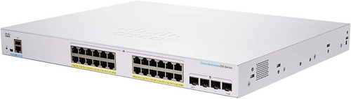 Switch Cisco Cbs250-24fp-4g 24 Puertos Gigabit 4sfp Poe+
