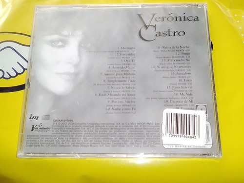 Verónica Castro Cd 20 Exitos Im Discos 2012 Nuevo