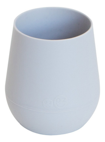 Vaso Entrenador Para Bebé De Silicona Ezpz Tiny Cup 6m+ Color Plata