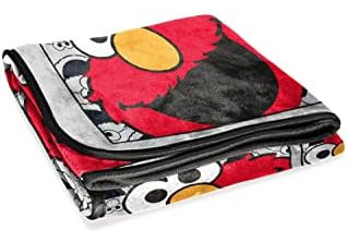 Manta Jay Franco Sesame Street Hip Elmo, 40 X 50 Pulgadas