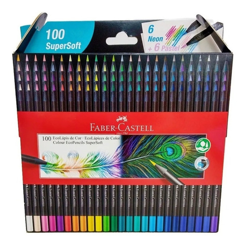 Colores Supersoft Faber Castell X100 Und