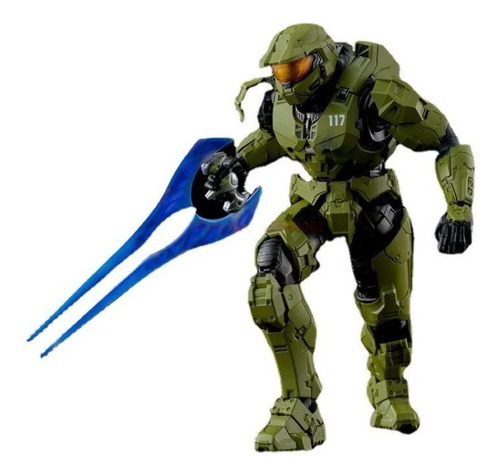 Master Chief Halo Infinite, Figura Articulada Con Accesorios