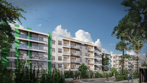 Venta Apartamento Con Concepto Urbano En Bávaro, Punta Cana