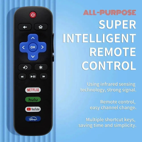 Mando A Distancia Rc280a Para Televisores Tcl Roku/hisense O