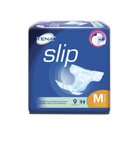Imagen 1 de 1 de Pañales para adultos descartables Tena Pañal Slip M x 9 u