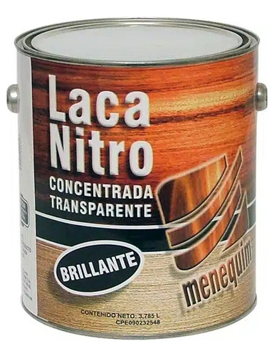 Laca Nitro Brillante Concentrada Galon 