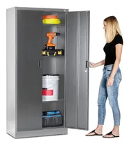 Comprar Armario De Almacenamiento De Metal Para Garaje, Armario Gran