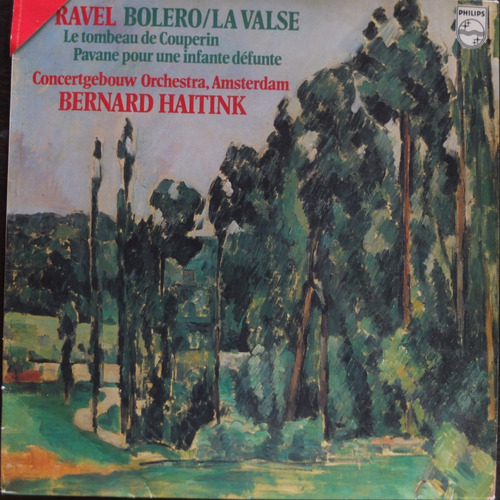 Vinilo Ravel  Bolero/la Valse Le Tombeau De Couperin Pavane 