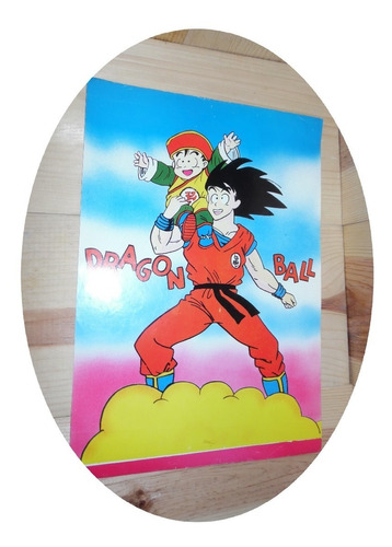 Poster Vintage Antiguo De Dragon Ball Z De Los 90s Bootleg