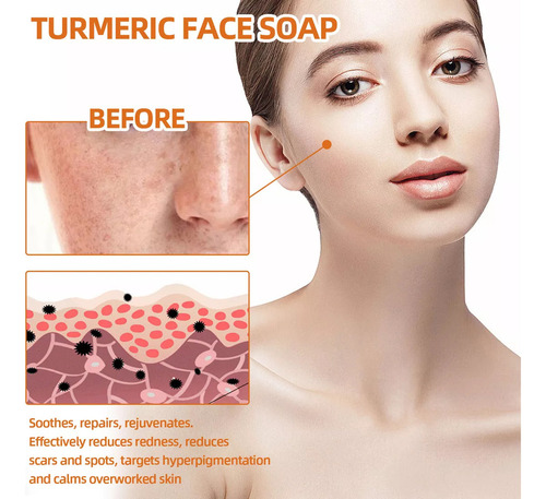 Ha Magic Whitening Turmeric Comprar Jabón Facial Blanqueador