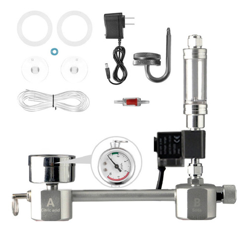 Sistema Generador De Co2 Para Acuarios Diy