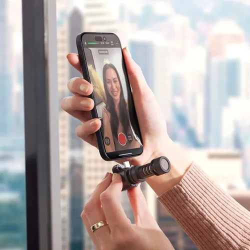Microfone Direcional Rode Videomic Me-c+ Para Celular Usb-c