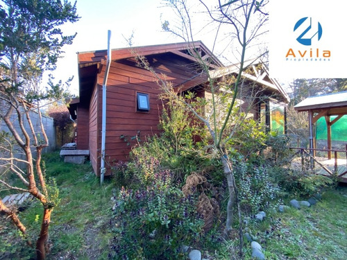 Pucón Terreno 553 M2 C/ Casa 88m2 Sector Quelhue Cod.vtin067