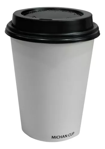 Vasos para Café de Cartón encerado 12 oz (25pzas) - Desechables