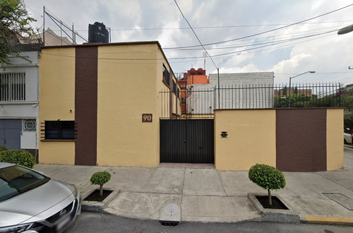 Casa En Portales Norte, Benito Juárez, Remate Bancario 