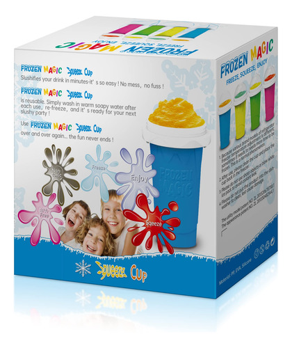 Slushy Maker Cup Slushie Cup Maker Milk Cola Juice Squeeze