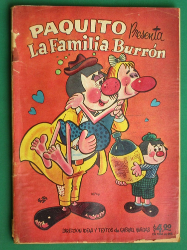 Paquito Presenta: La Familia Burron #16749 Comic 98 Páginas