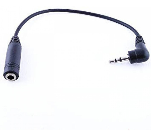 Cable De Audio 2.5 Mm Macho A 3.5 Mm Hembra Worldmaster