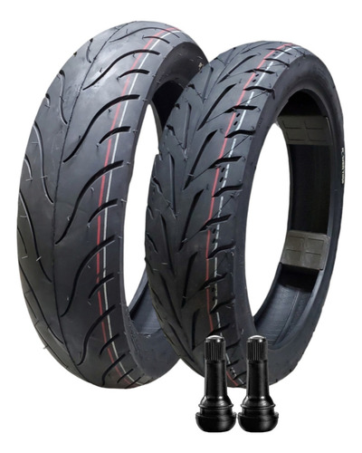 Llantas 150/60-17 + 110/70-17 Power Tire + Valvulas Y