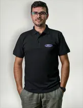 Comprar Remera Polo Chomba Regalo Hombre Caballero Bordada Logo Ford