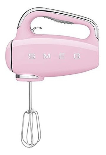 Batidora Reposteria De Mano Smeg Hmf01pkeu Rosa §