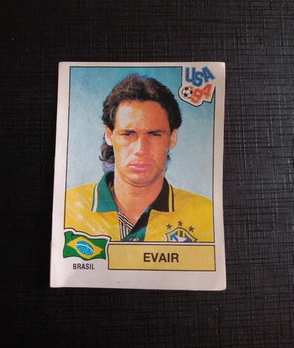 Figurinha Brasil Evair Copa Do Mundo 1994 F32