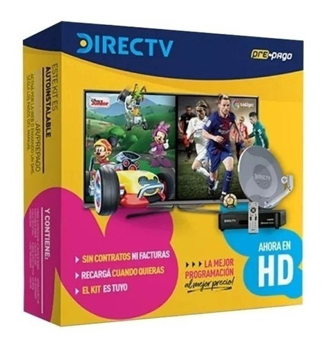 Kit Prepago Directv ( Antena + Deco + Control)