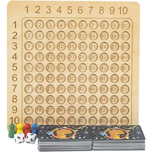 Juegos De Matemáticas De Madera 9x9 Niños De 8 12 Añ...