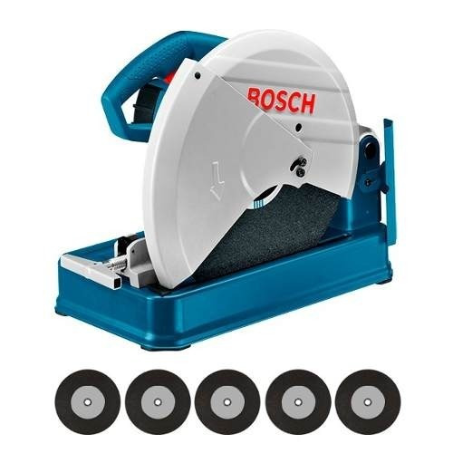 Sensitiva Bosch 2400w Gco 14-24 + 5 Discos