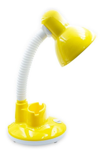 Lámpara de mesa de costura de manicura articulada amarilla