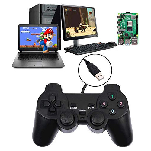 Controlador De Juegos De Baigeda Plug And Play Joypad Cable 