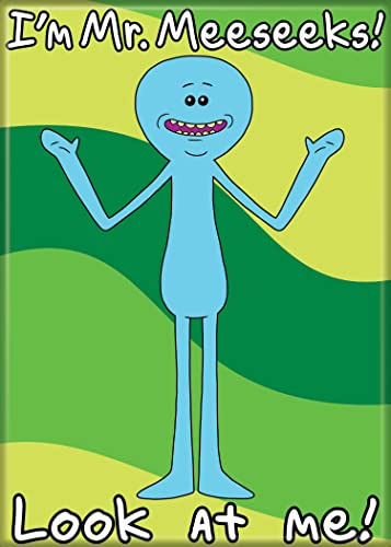 Imán Ata-boy Con Diseño De Rick And Morty Mr. Meeseeks, 2,5