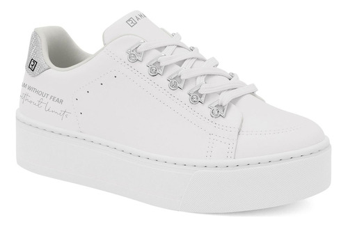 Tenis Casual Ramarim Feminino Flatform 2497124 Branco