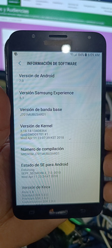 Tarjeta Lógica Samsung J7 Neo J701m (Usado)