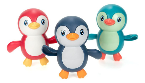 Duckboxx Xx Juguetes De Baño Wind Up Backstroke Pingüinos Na