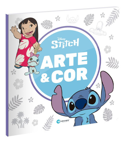 Livro Infantil Colorir Arte E Cor Desenhos Stitch Disney, De Culturama. Editora Culturama, Capa Mole Em Português, 2023