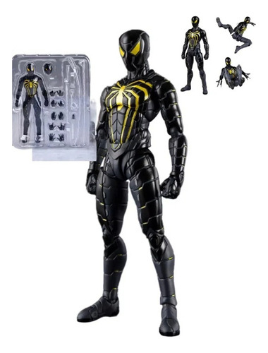 Figura De Acción Shf Spider-man Para Ps4, Traje Antipulpo, M