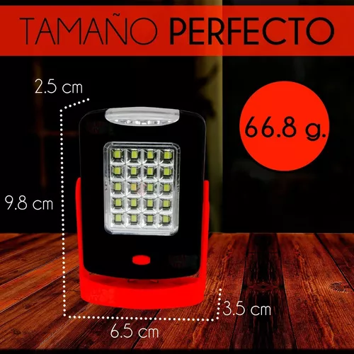 LINTERNA IMAN C/LEDS+EMERGENCIA+AFOCABLE - EXCLUSIVAS LOS REYES OBI TITÁN