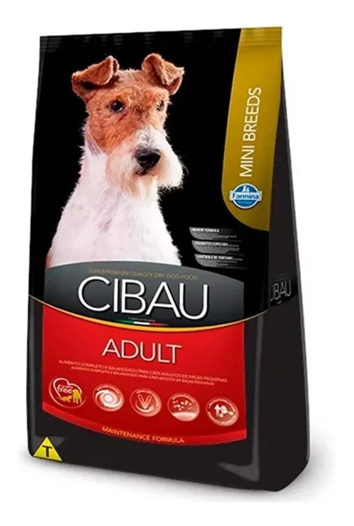 Ração Cibau Cães Adultos Raças Mini - 15kg