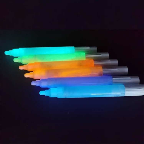 Imagen 7 de 7 de Marcador Invisible A La Luz Que Brilla En La Oscuridad