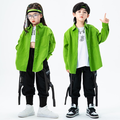 Trajes De Kpop Para Niños Y Adolescentes Ropa De Hip Hop [u]