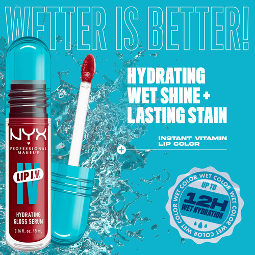 Brilho Labial Nyx Professional Makeup Lip Iv Hydrating Espre