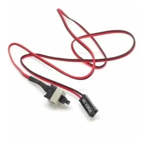 Imagen 5 de 10 de Botón Pulsador Con Cable Para Encendido Motherboard-minería